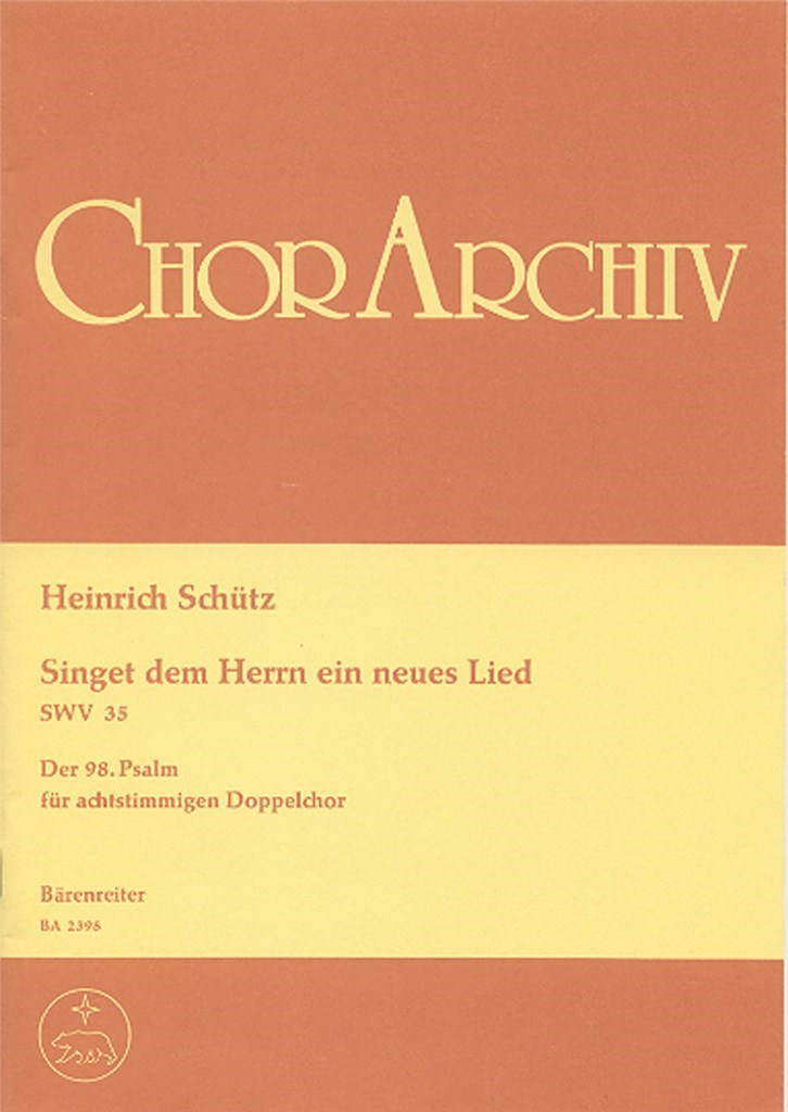 Singet dem Herrn ein neues Lied